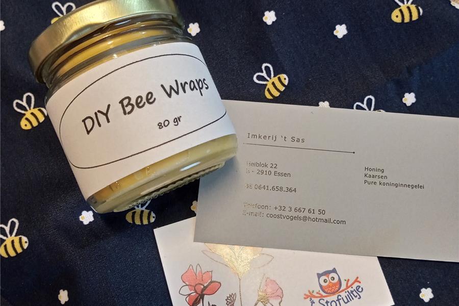 DIY Bee Wraps (incl. 2 doeken) afvalarm  - CoopSaam Essen